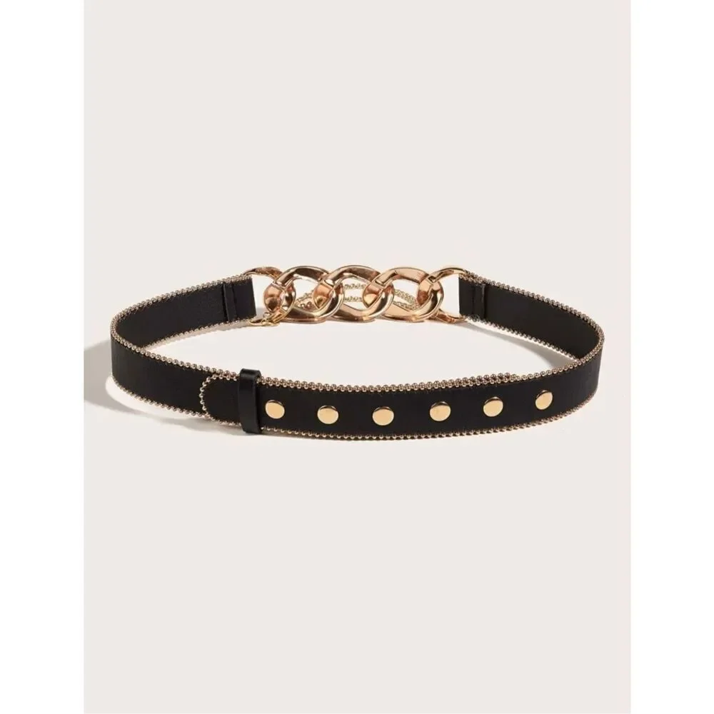 Chainlink Detail Belt - Picture 3 of 4